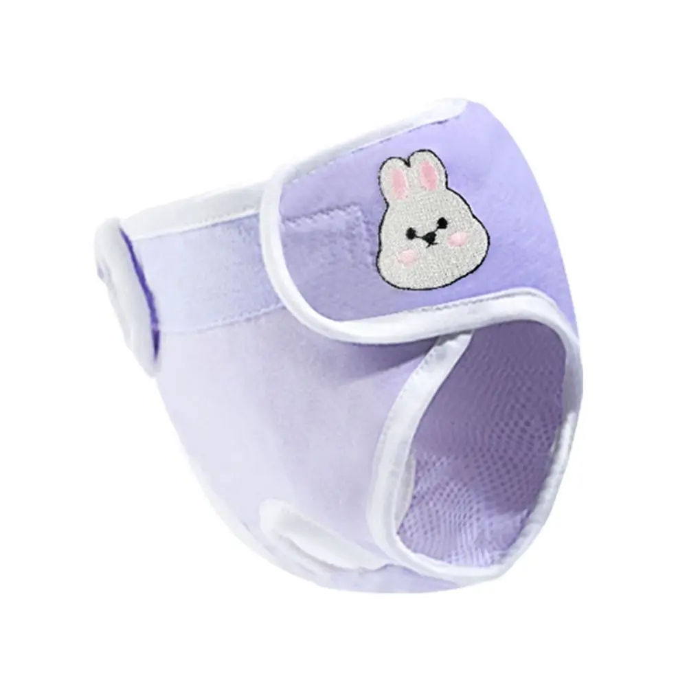 

Cartoon Dog Physiological Pants Reusable Soft Dog Menstruation Pants Breathable Washable Female Dog Diapers For Dogs
