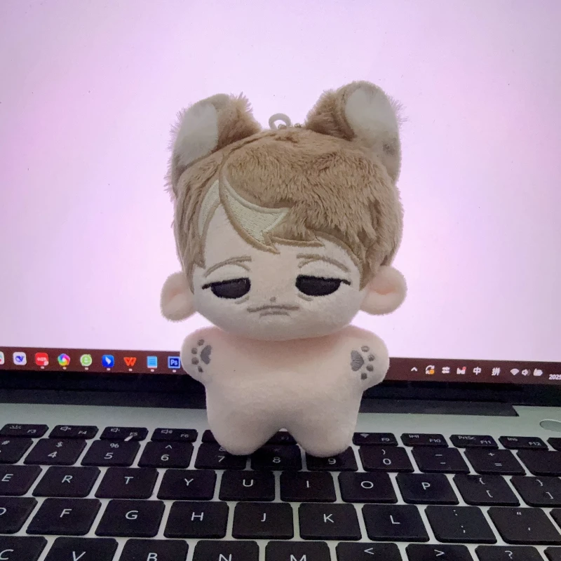 10cm Anime papel Will Hannibal Kawaii Cosplay muñeca de algodón estrella de mar cuerpo dibujos animados Mini peluches suaves llavero figuras de juguete regalo para seguidores
