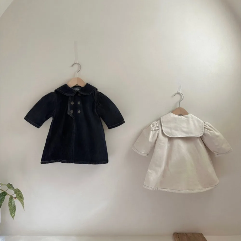 

Spring Autumn Princess Birthday Dresses Children Clothes Vestidos De Niña 0-3 2025 New Baby Girls Cotton Dress Fashion Kids Girl