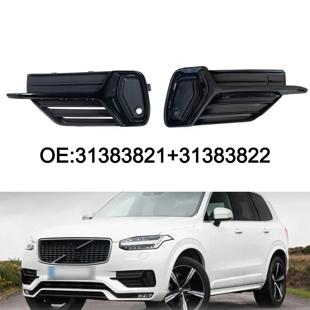 Nebelscheinwerfer-Grillrahmen-Abdeckungs-Set für Volvo XC90 Modelljahre 2016 bis 2019, Links- und Rechtshand-Paar
