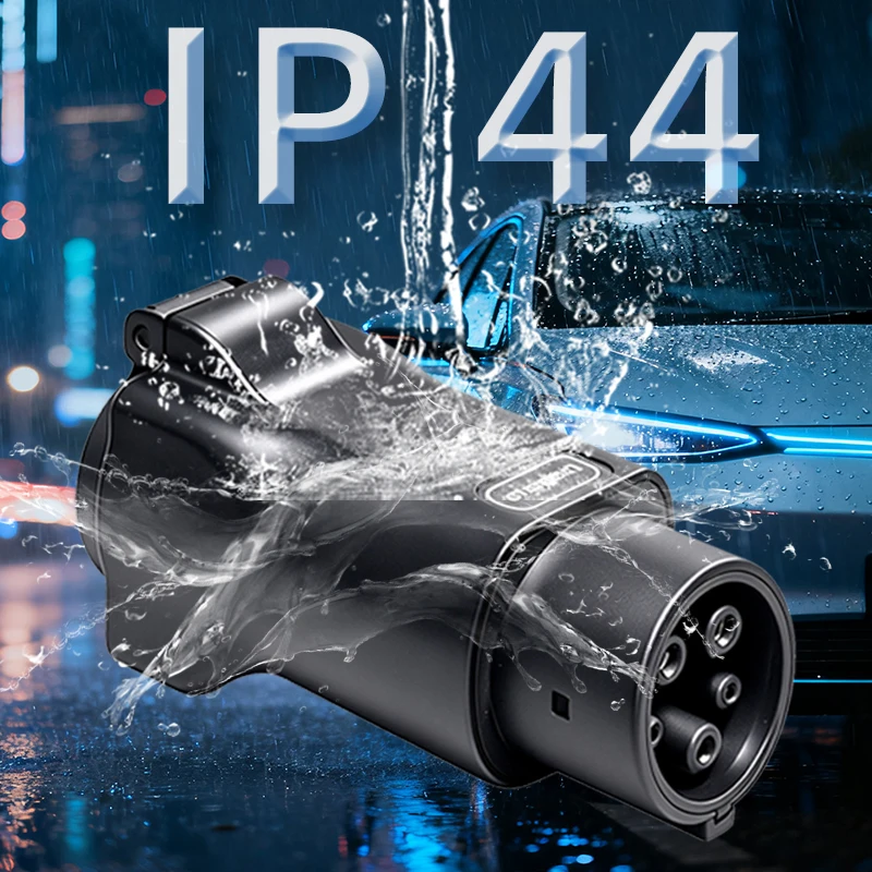 J1772 Type1 V2L Discharger Adapter 16A 3.5KW Universal Socket EV Vehicle-to-Load Connector