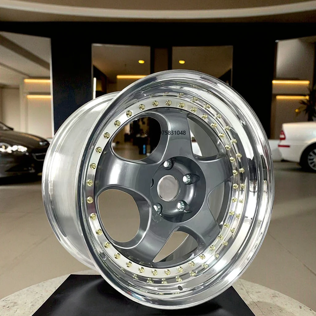 

High Quality Custom Cast Aluminum Alloy Matte Black Powder Coated Aftermarket Wheel Rim 15-24 Inch