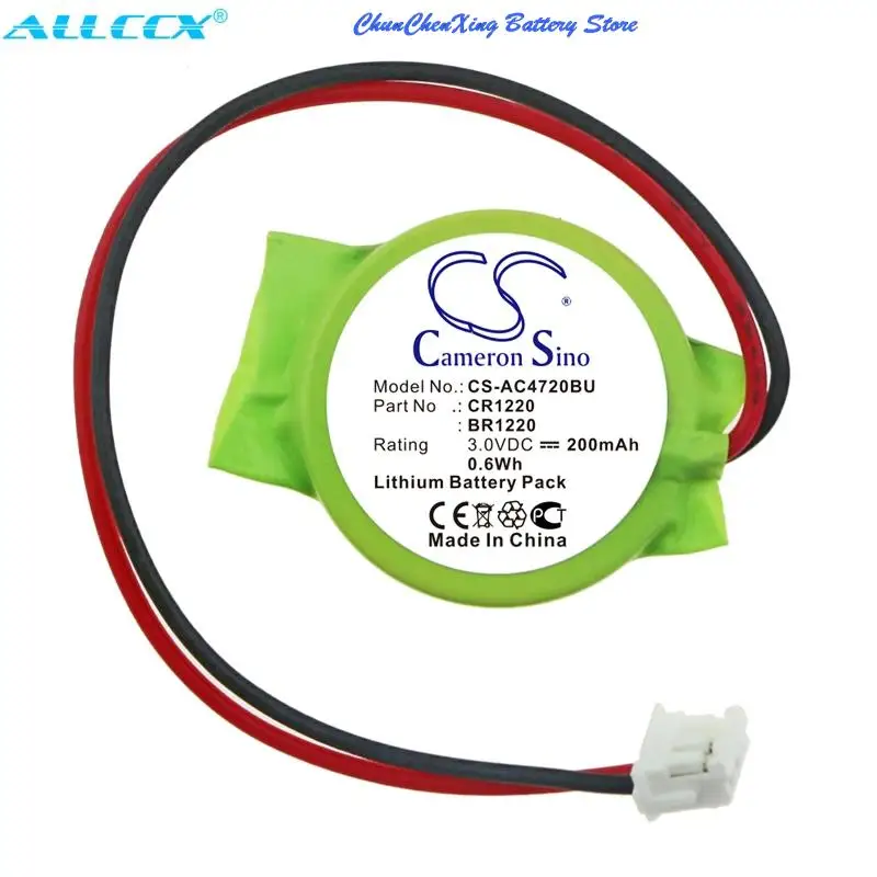 

Cameron Sino 200mAh Battery BR1220, CR1220 for Acer Aspire 4720, Aspire 4720z