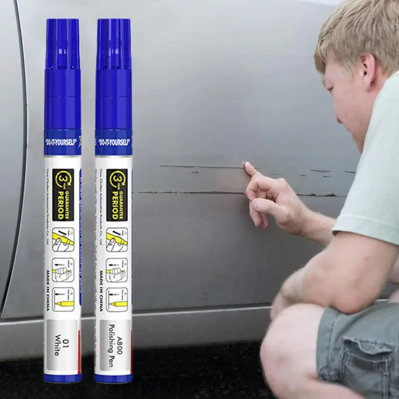 

Car Scratch Repair Paint Pen Quick Dry Touch-up Paint Repair Pen Waterproof Wheel Tyre Marker Auto Scratch Remover Painting Pen