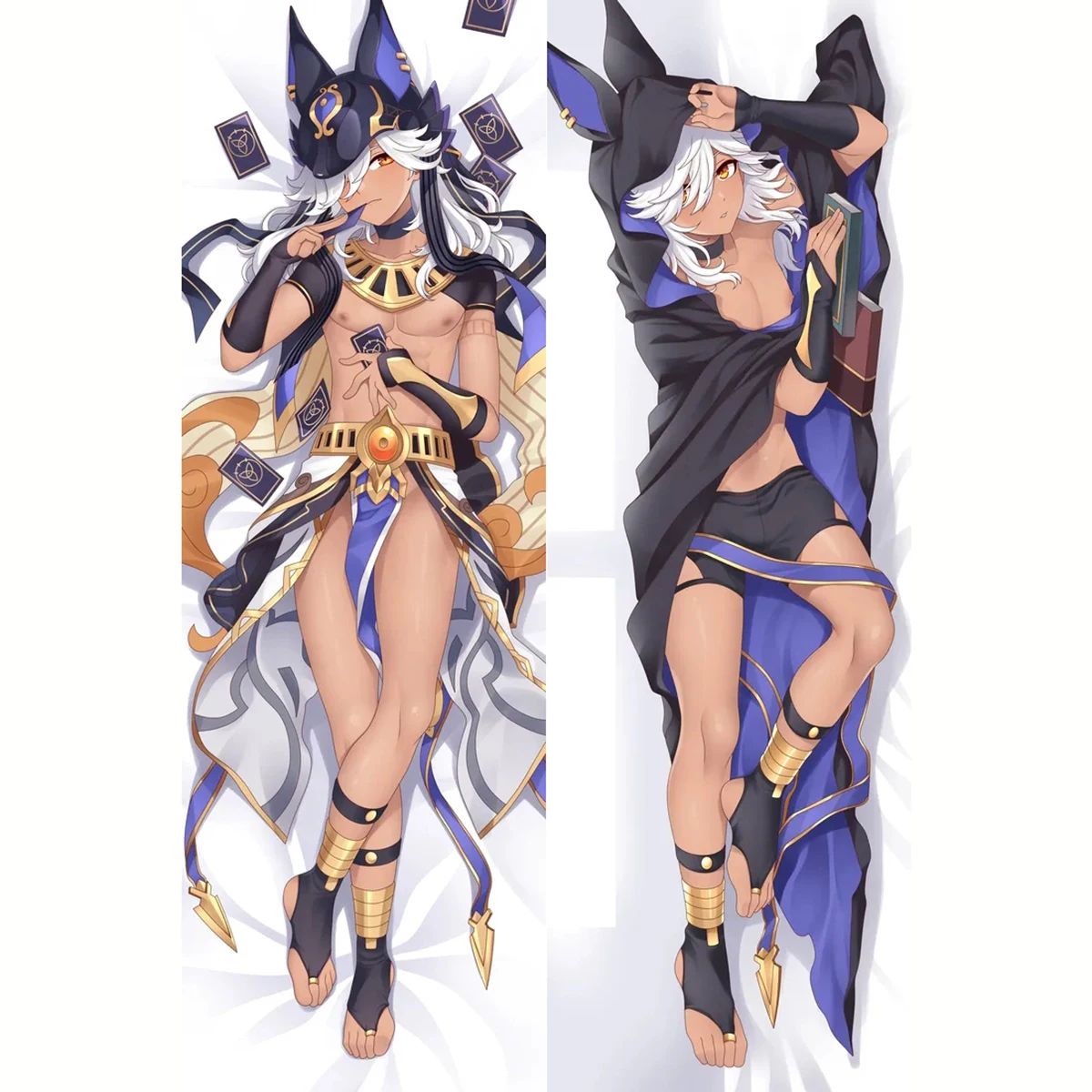 

Новый узор Genshin Impact, наволочка Cyno Dakimakura, персонализированная, Аниме игра, обнимающая подушка для тела