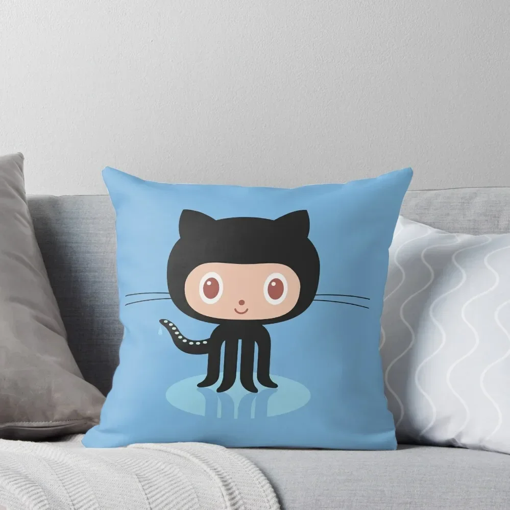 

Octocat Throw Pillow Custom Cushion Pillow Cover Luxury Living Room Decorative Cushions Sitting Cushion pillow