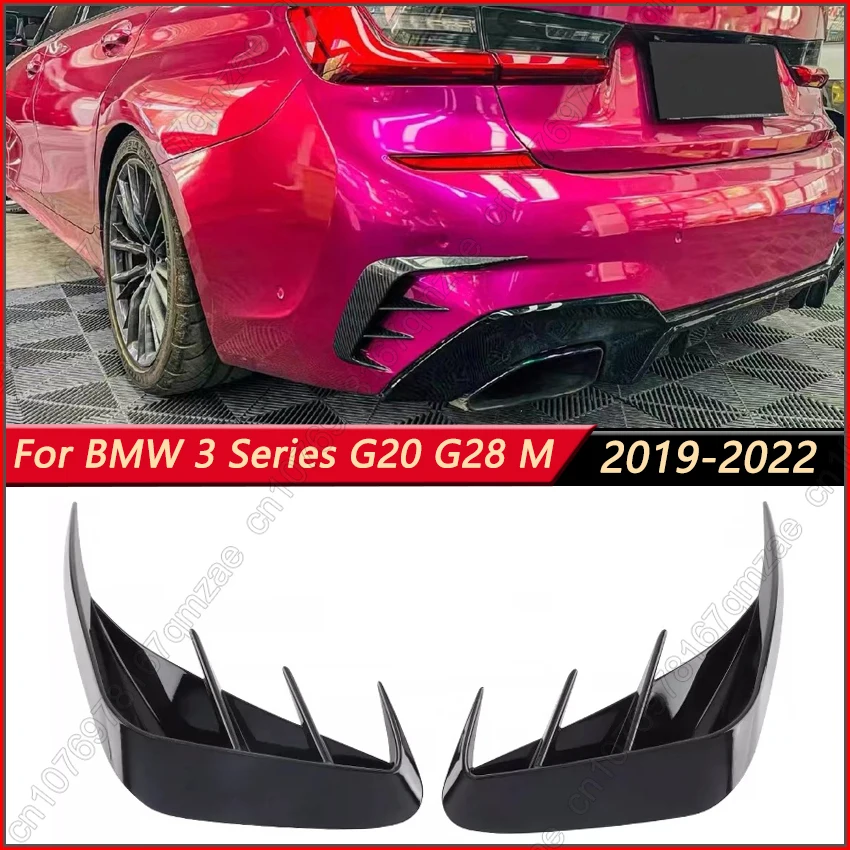 

Спойлеры сплиттера заднего бампера для BMW 3 серии G20 G21 M 320e 330e 318i 320i 325i 330i 340i 2019-2022 Внешние детали Canard