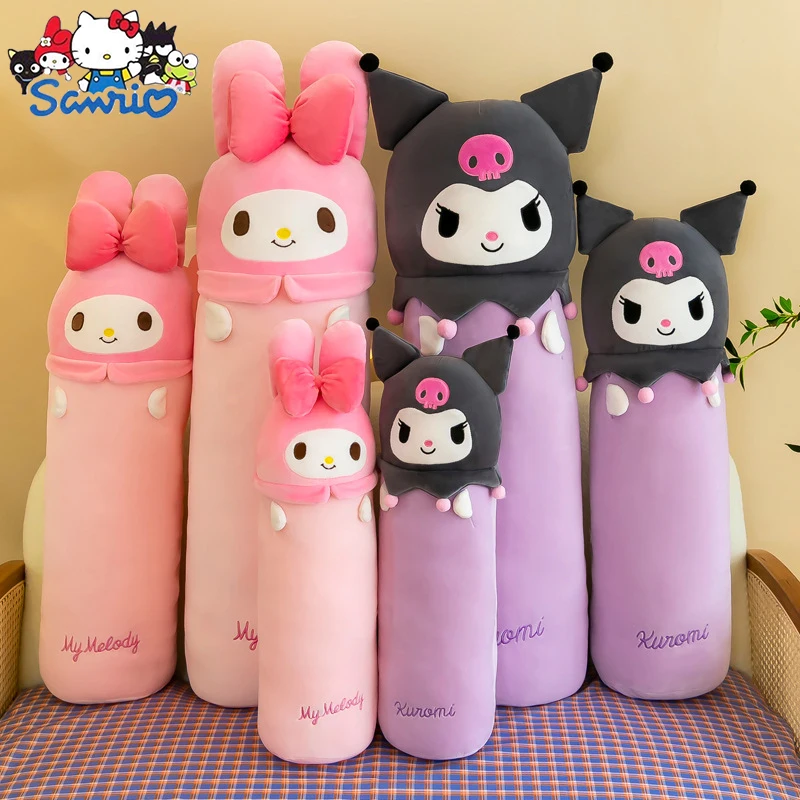 

Sanrio Mymelody Kuromi Cinnamoroll Длинная Подушка плюшевая мягкая игрушка Kawaii подушка для обеда игрушка для детей Подарки для девочек