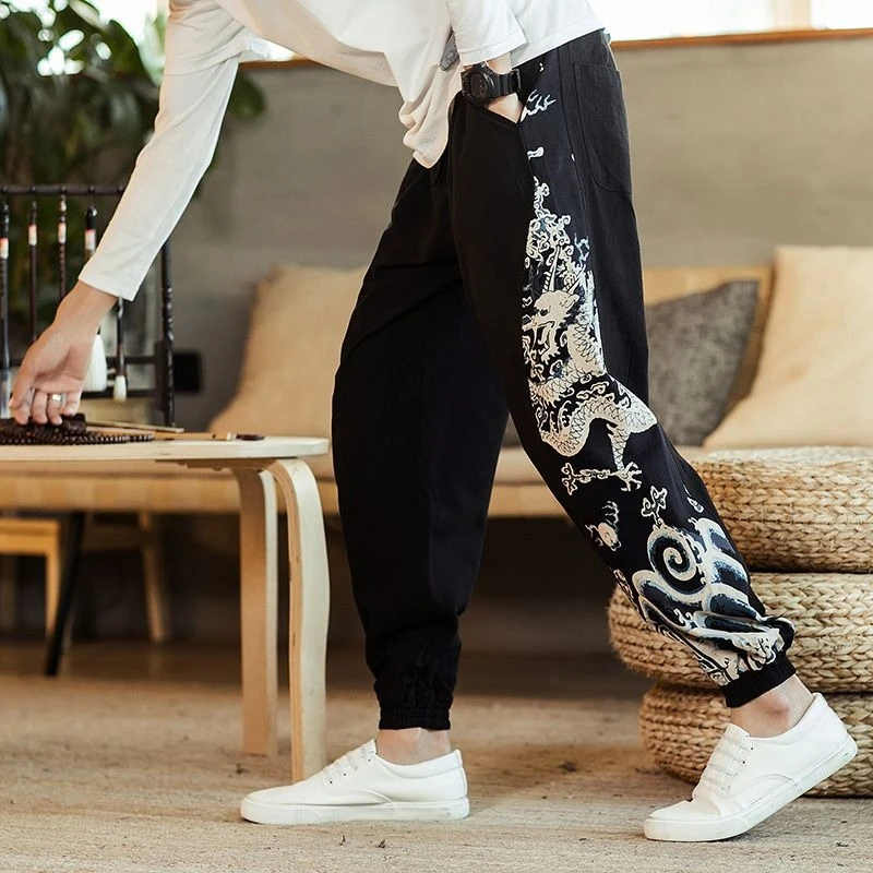 

Linen Trousers for Men Cotton Original Clothing Long Xxxl Korean Style Spandex Plus Size Low Price Stylish Big Casual Pants Man