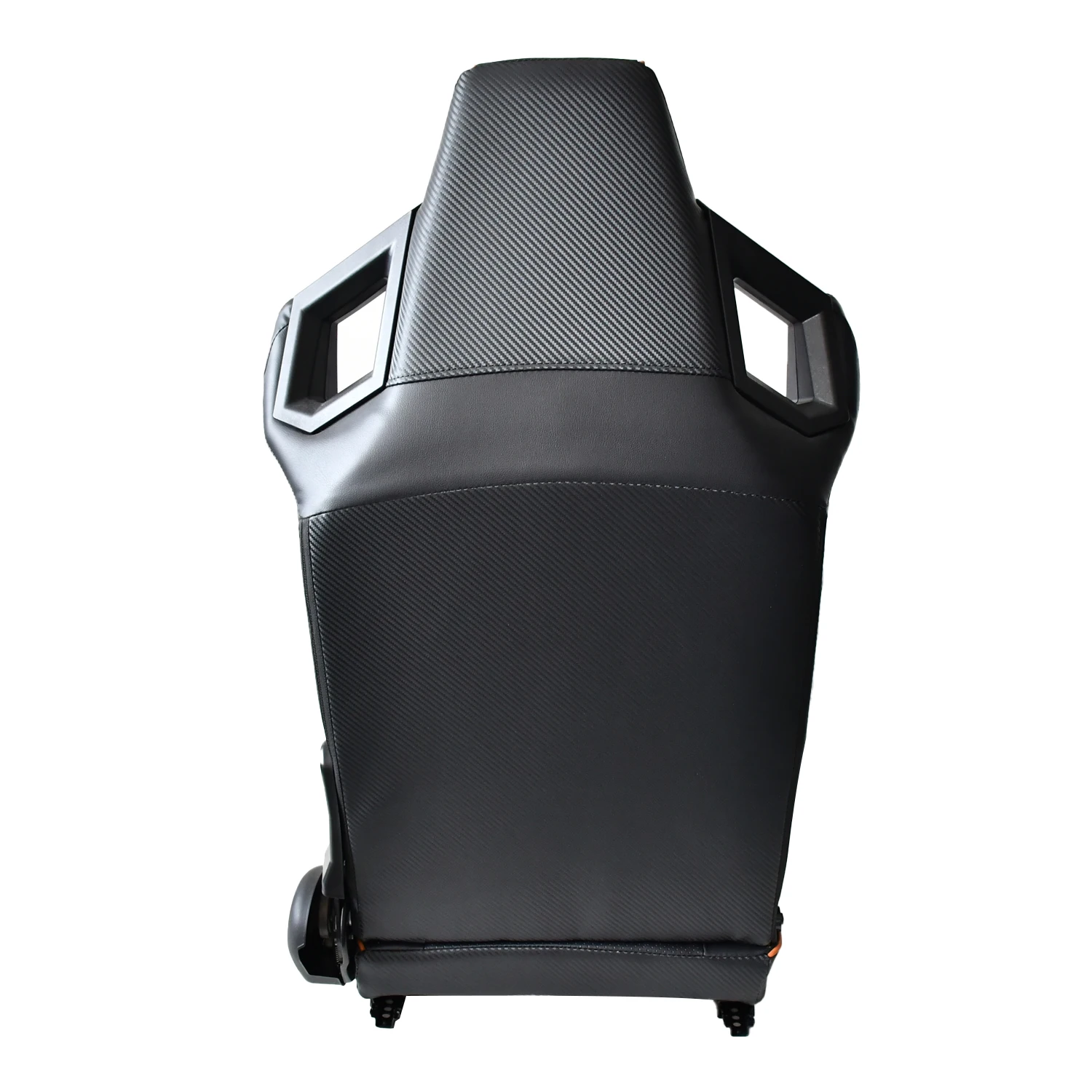 2pcs Tiypeor Double Slide Modified Car PVC Leather Race Seats Reclining Universal Racing Seat view 4