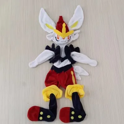 New Pokemon Cortoon Doll Cinderace 160cm plush toys （Semi-finished products without cotton filling）