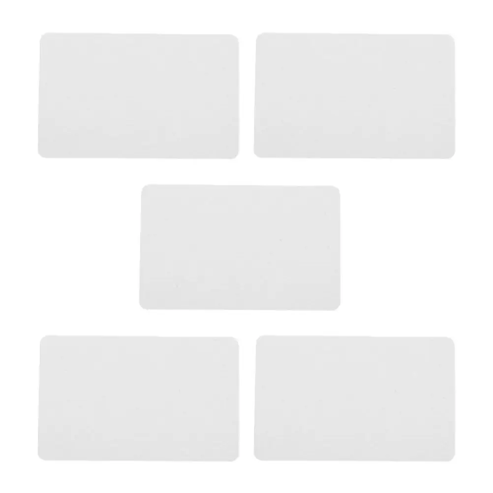 

5Pcs Blank Cleaning Card for Card Reader Machine Pos Terminal Credit Device Dual Side Dust Removal Reusable Cleaning Tool Kit