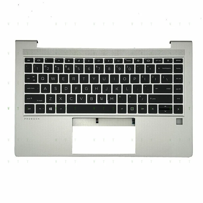 

W New For HP Probook 440 G9 445 G9 Palmrest Cover Keyboard US Backlit N01287-001