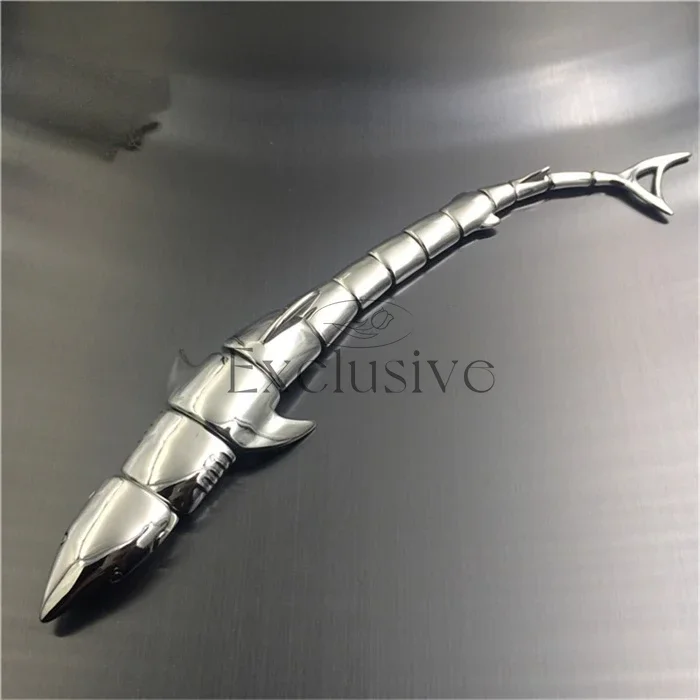 Great White Shark Titanium Steel Bracelet Personality Men's and Women's Domineering Trend Fashion Jewelry