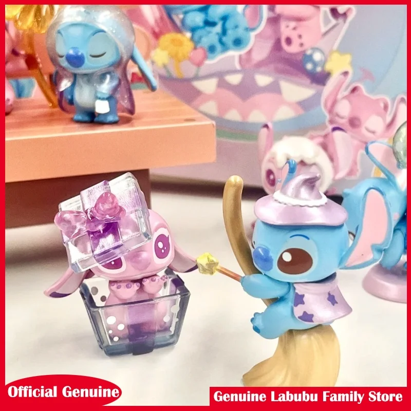 

In Stock Original Stitch Soul Adventure Series Blind Bag Mini Anime Mystery Figure Kawaii Model Doll Trend Play Lovely Toy Gift