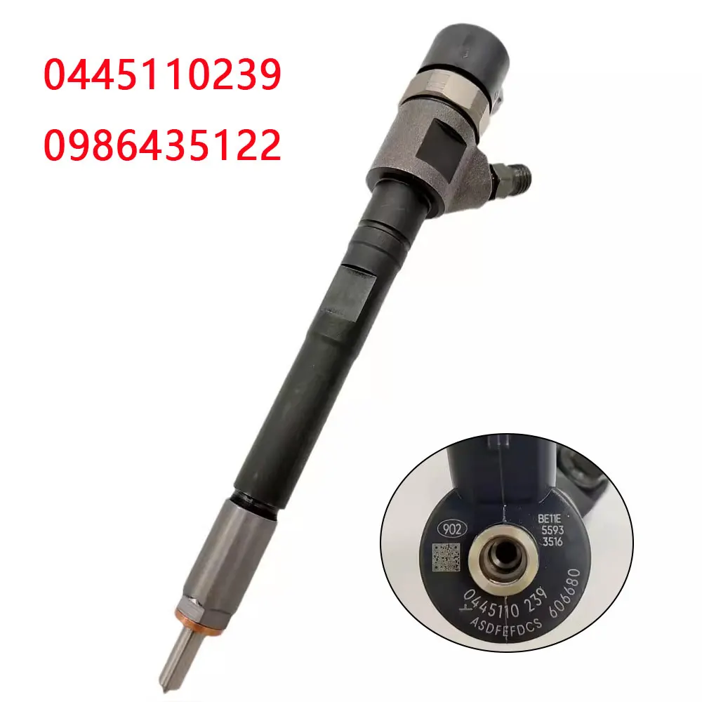 

0445110239 0986435122 Дизельный инжектор для Peugeot Partner 1.6 HDi 2005-2011 0445110282 1980H2 1347283 1477146 3M5Q9F593HB