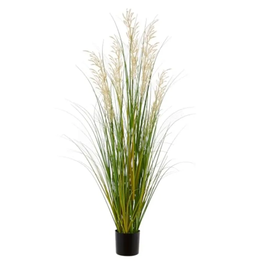 

Artificial Plant, 47in Tall Pampas Grass, Faux House Plants in Pot, Indoor Decorative Flowers andGreenery for Home and Office,