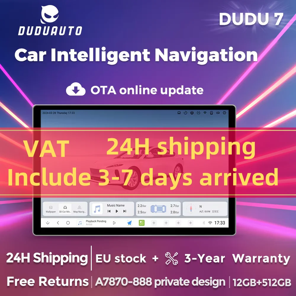 DUDUAUTO DUDU7 UIS 7870 11.5'' Android Wireless Carplay Intelligent Car Systems Radio For Universal VW peugeot BMW Mercedes etc