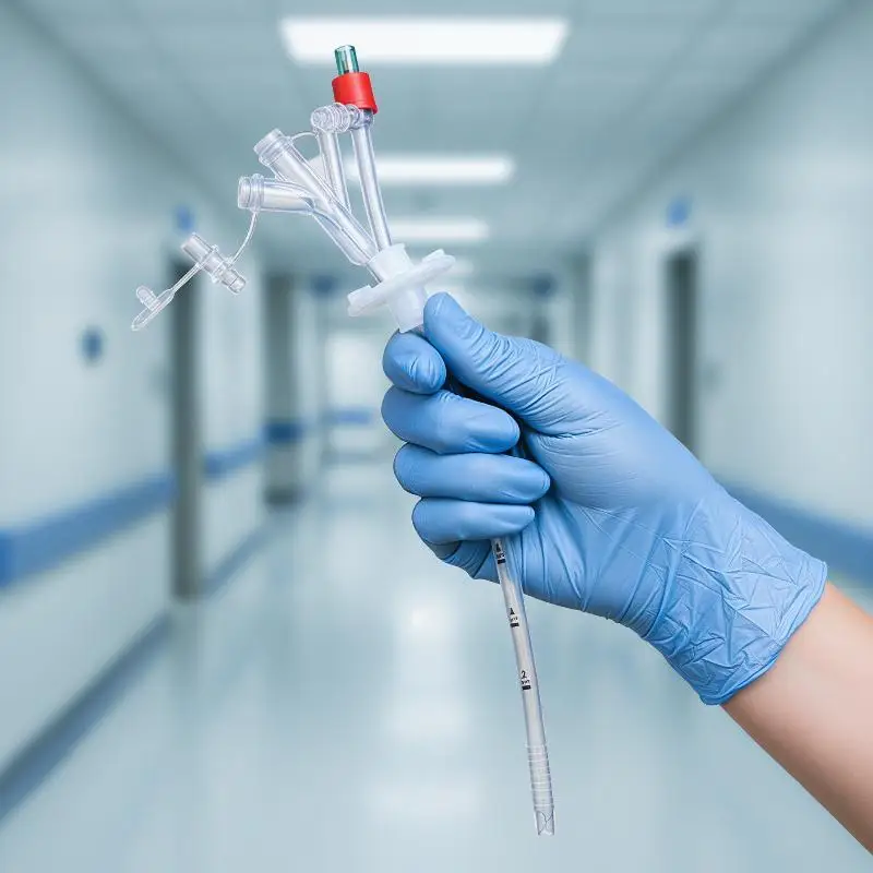 1Pcs Disposable Gastrostomy Tube  Grade Silicone Feeding Gastric Tube For Clinical Hospital Enteral Nutrition Care