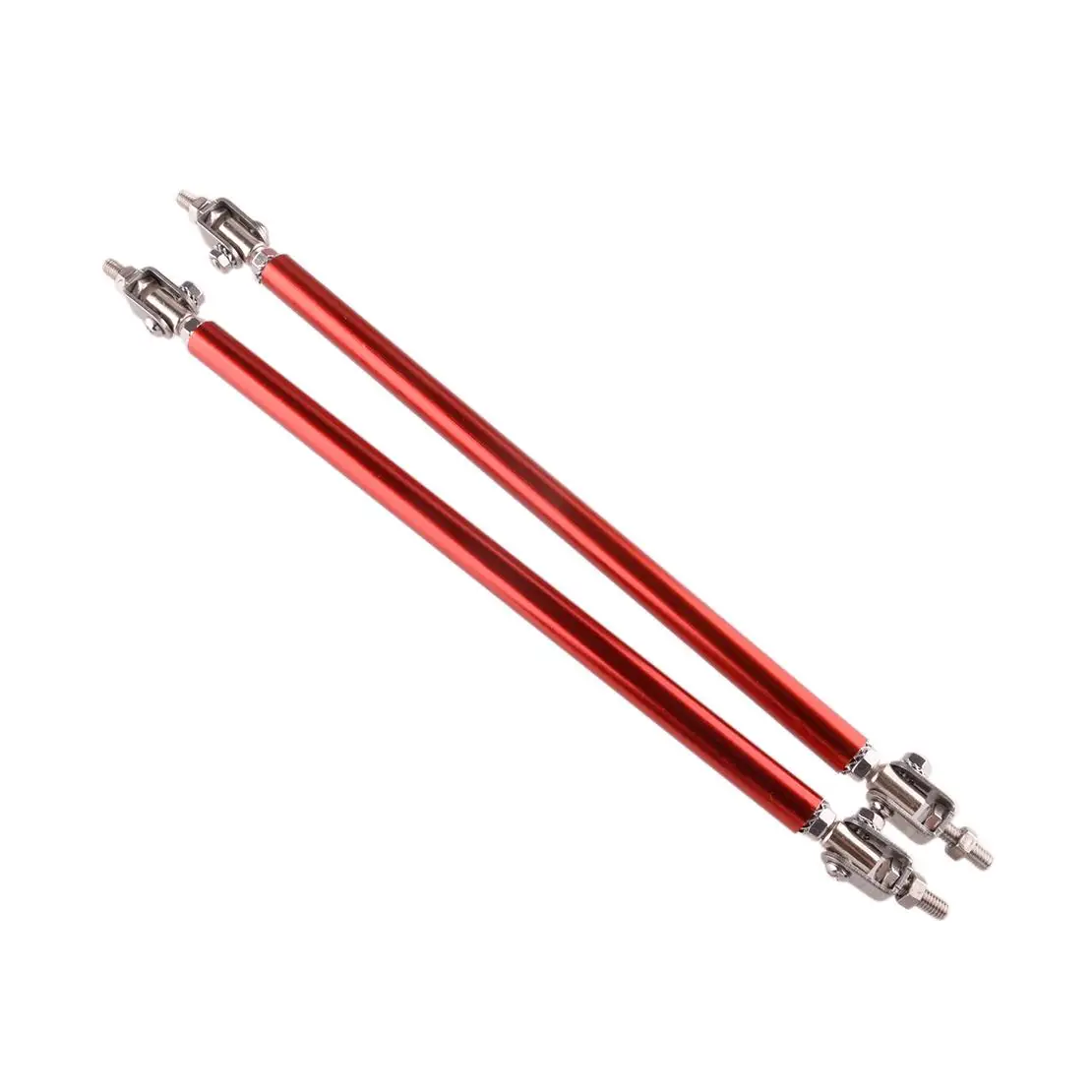 

Комплект из 2-х 20-сантиметровых передних сплиттеров-диффузоров для бампера автомобиля, усилители-стойки, крепежные элементы, подходят для Dodge Charger Challenger, красные