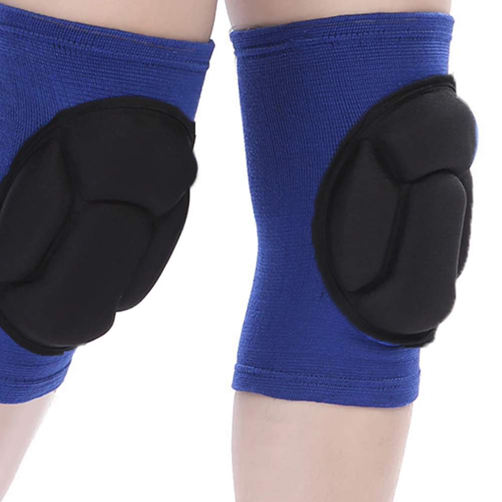 

1 Pair Sports Knee Brace Sponge Cushion Anti Slip Design Running Cycling Hiking Outdoor Protective Elastic Knee Support For Men