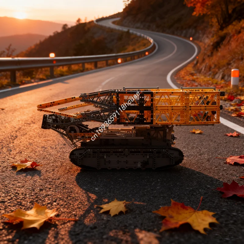 

2743 шт. MOC мостовой слой танка Br ckenlegepanzer модель строительные игрушки блоки Рождественский подарок сборка DIY образование кирпич день рождения