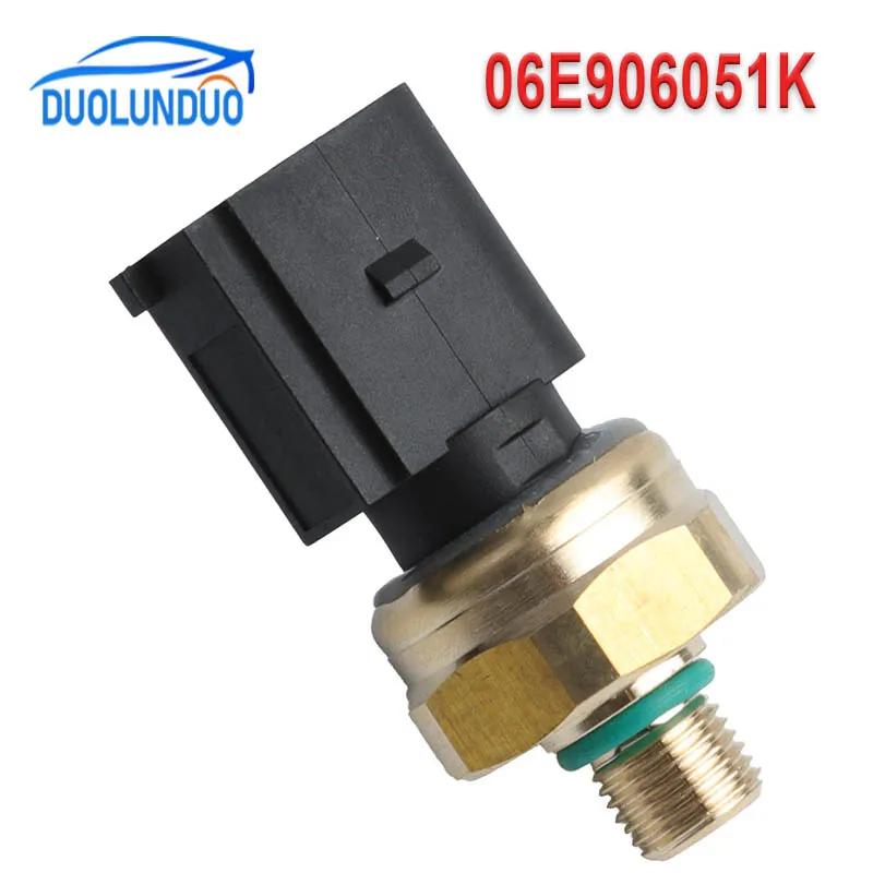 New Fuel Pressure Sensor 06E906051K For VW Audi A4 A6 06E 906 051K 06E 906 051 K,51CP06-04 Oil Pressure Sensor 51CP06-03