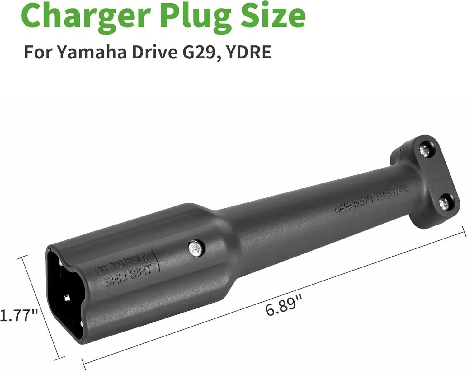 

36V 48V Golf Cart Charger 3 Pin DC Plug Connector for Yamaha G29 Golf Cart