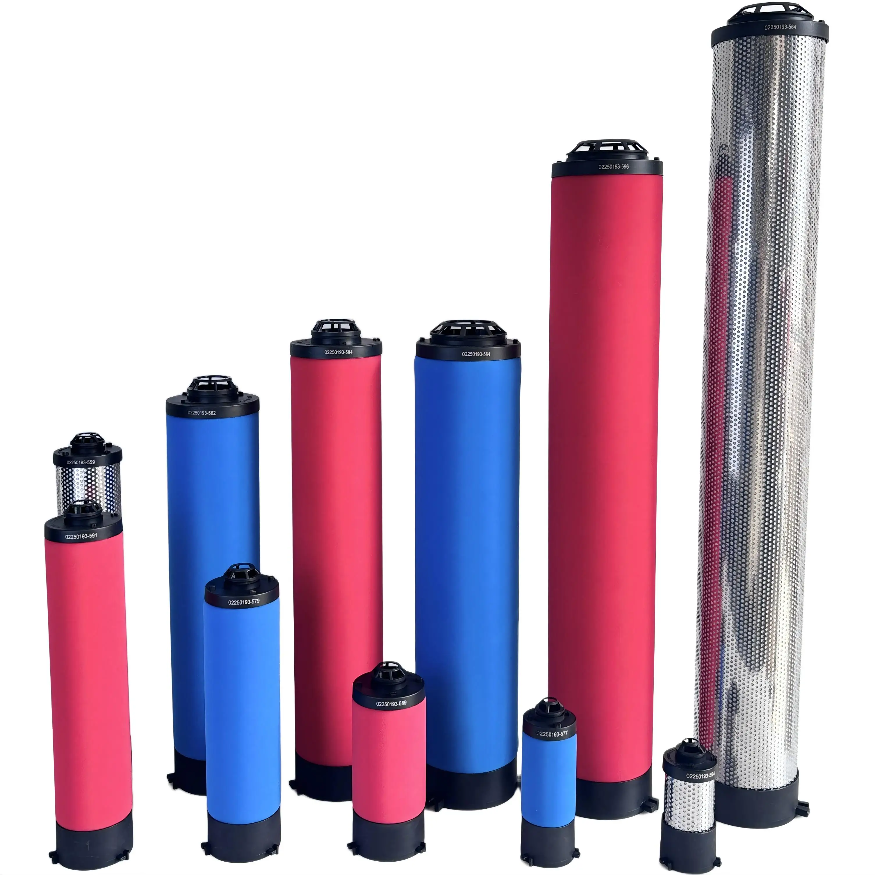 02250193-573 02250193-595 02250193-562 02250193-584 air compressor line filter for sullair