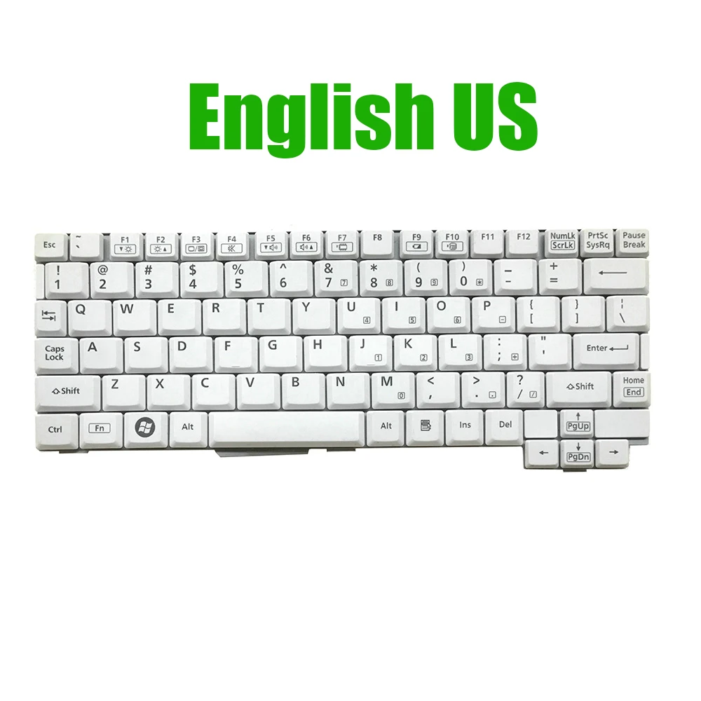 

Laptop Keyboard For Panasonic For ToughBook CF-C1 CF-C1BDAADS CF-C1BDAEDS CF-C1BEAADR CF-C1BTAADS CF-C1AEAADR English US White