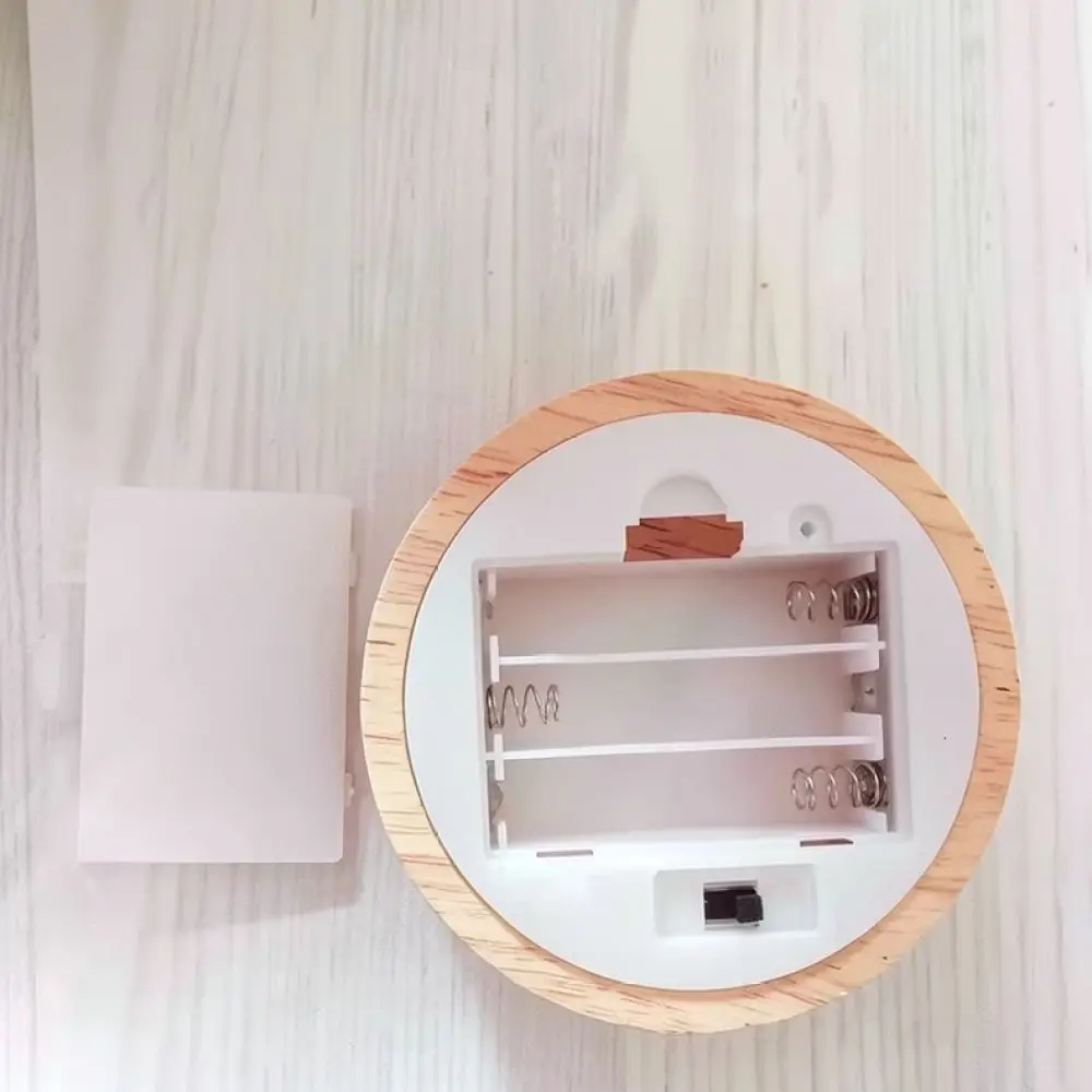 Glowing Wooden LED Base Coaster For Cocktail Glass Cup Light Up Display Pad For Party Home Bar Table Decoration Mat