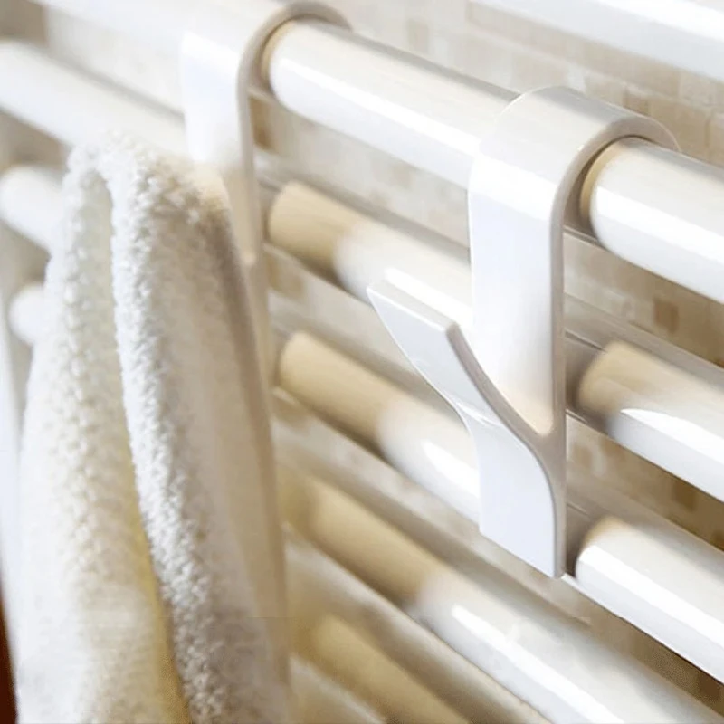 1pcs Hangers Heated Towel Multi-Purpose Radiator Hooks Coat Clothes Hanger Scarf Rack Bath Hook