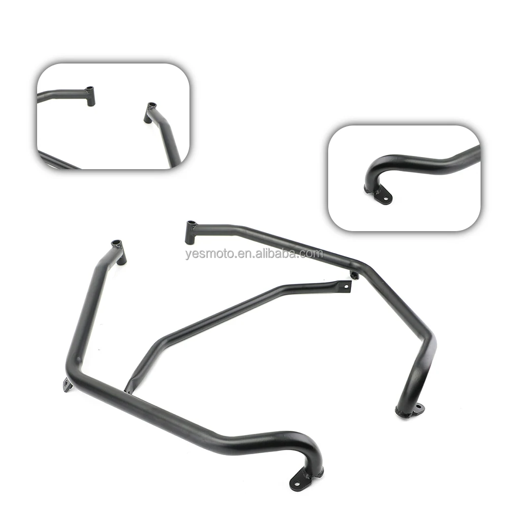 

STLF Black Lower Crash Bar Engine Guard Bumper Protection Steel for ADV150 2020