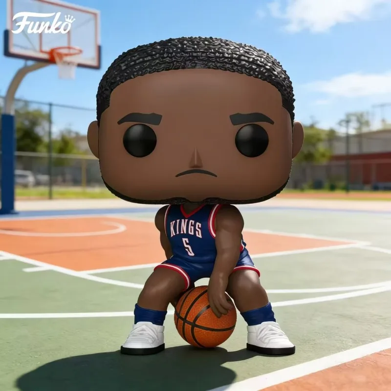 Funko Pop NBA Sacramento Kings De'Aaron Fox Premium Vinyl Figure Collectible Desktop Display Home Decor Gift for Basketball Fans - view 2
