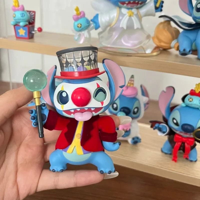 Disney Stitch Blind Box Weird Diary V2 Series Anime Figures Mystery Box Collectible Cute Pvc Statue Doll Children Birthday Prese