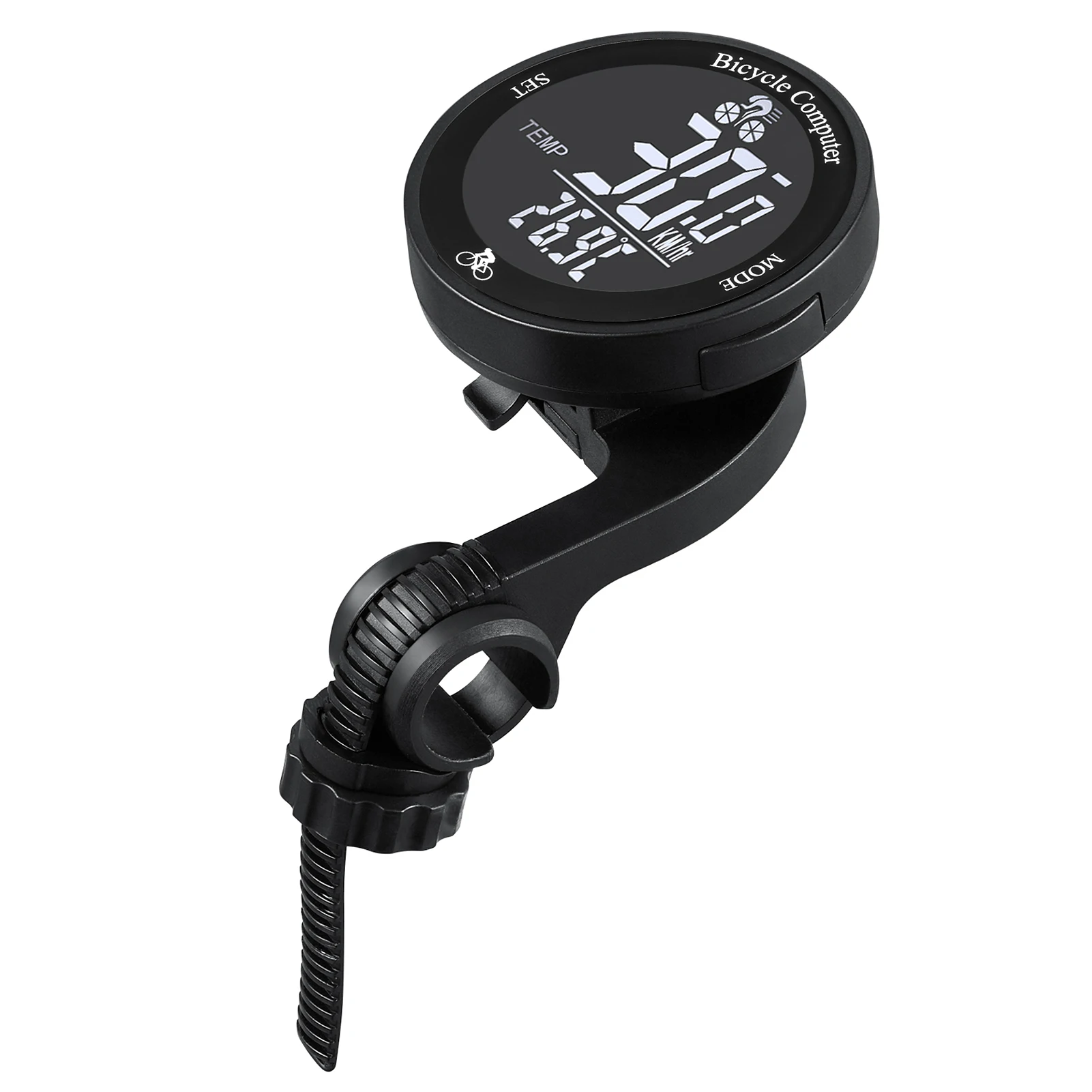 Wireless Bike Computer Waterproof Bicycle Odometer Multi Functional LCD Screen Cycle Mountain Bike Meter