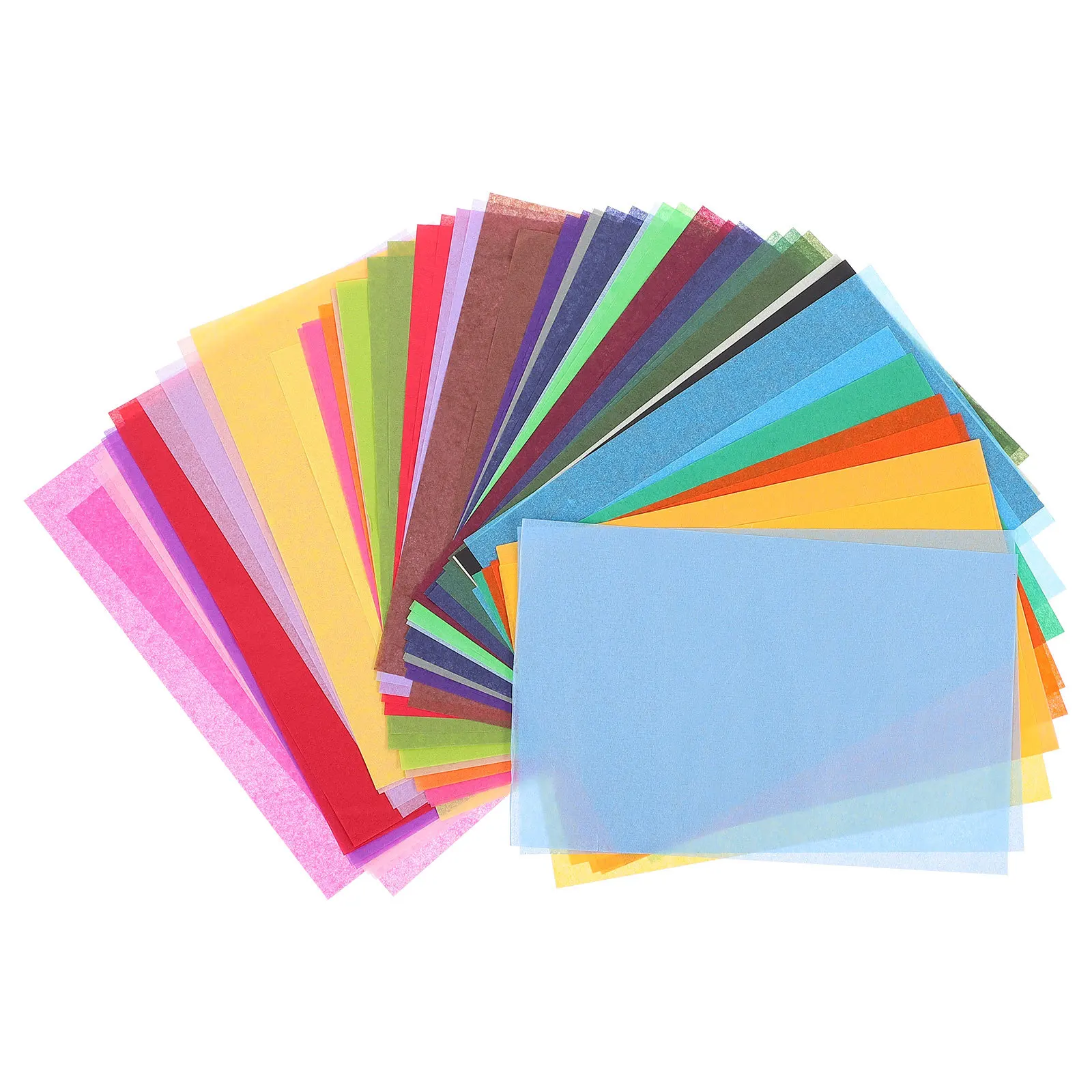 Papel de regalo de colores, hojas de tejido ultrafinas para manualidades Diy, álbum de recortes, ramo, embalaje, envoltura de regalos