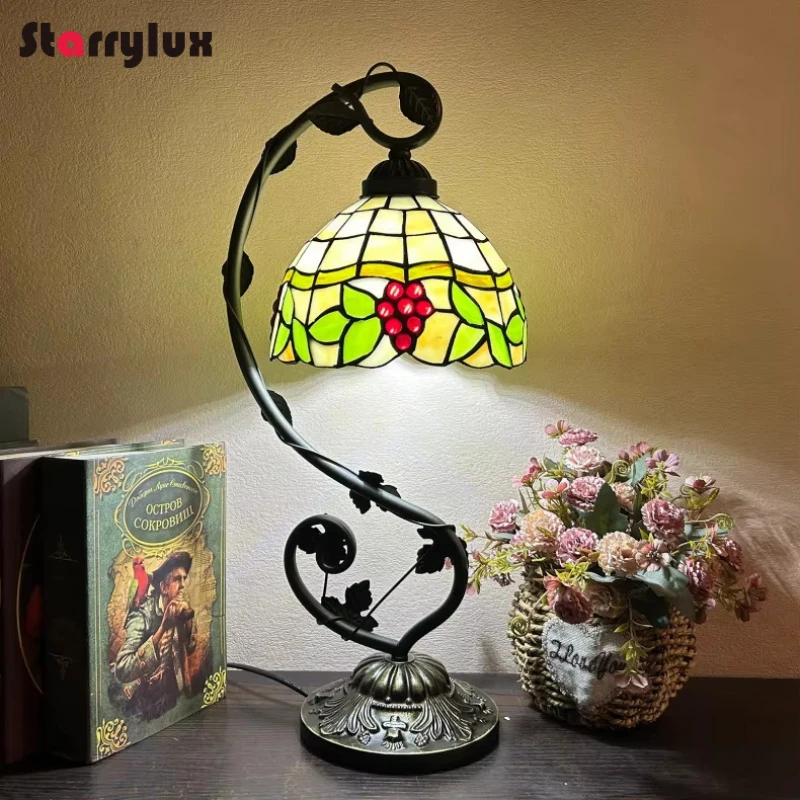 8 Inch Question Mark Curved Tube Table Lamp Study Room Model House Warm Decor Creative Desk Lamp
