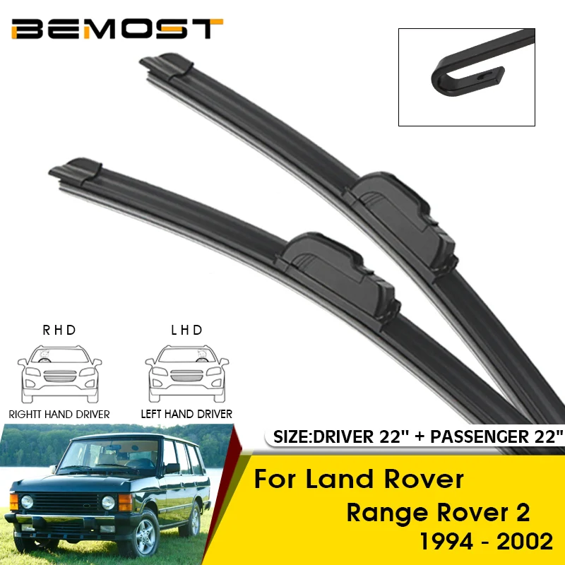 

Car Wiper For Land Rover Range Rover 2 1994-2002 Windshield Windscreen Front Window Blades 22"+22" Car Accessories