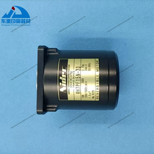 

Offset Printing Machinery Spare Parts Motor RH7PF15N-23 for Komori Printing Machine Motor15W 200V