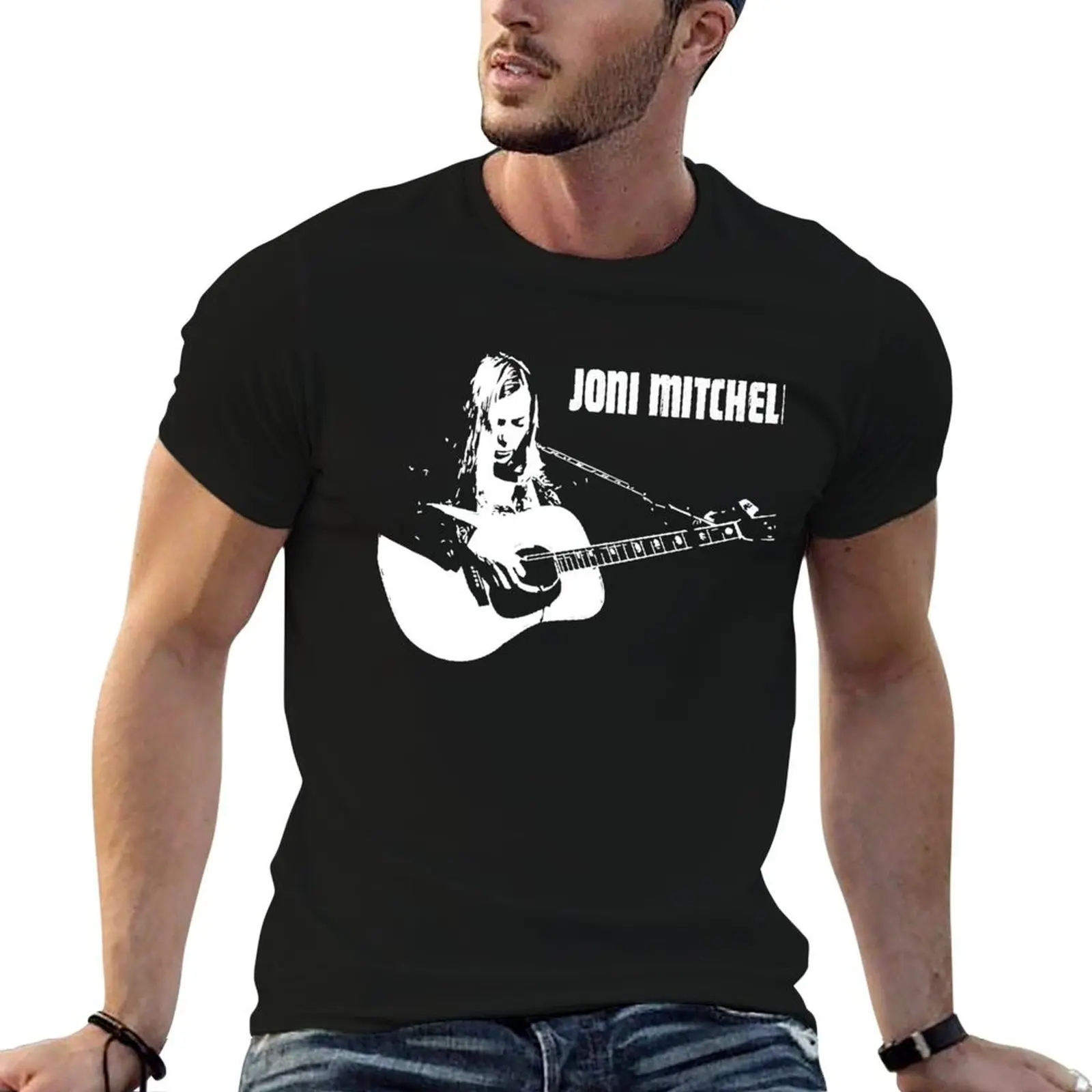 Ilustração de Joni Mitchell, designs e arte musical de Joni Mitchell, camiseta engraçada, camiseta masculina, camiseta personalizada