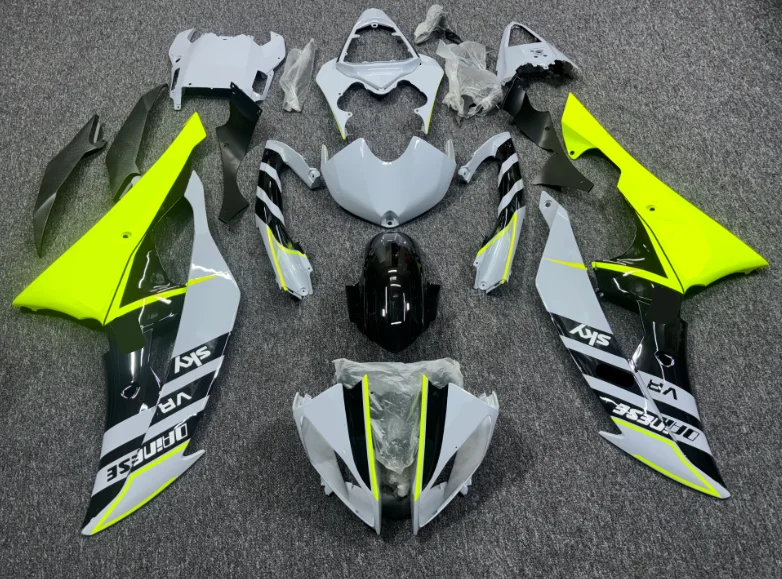 High quality Fairings Kit Fit for YAMAHA R6 2008 2009 2010 2011 2012 2013 2014 2015 2016 Bodywork Set Custom Fluorescent Grey