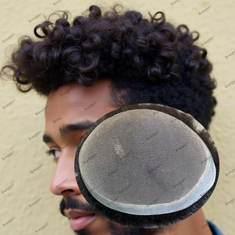 

18 мм вьющиеся прически мужские 100% человеческие волосы парик система капиллярный протез 15 мм 20 мм вьющиеся шиньоны для мужчин кружевные и парики из искусственной кожи