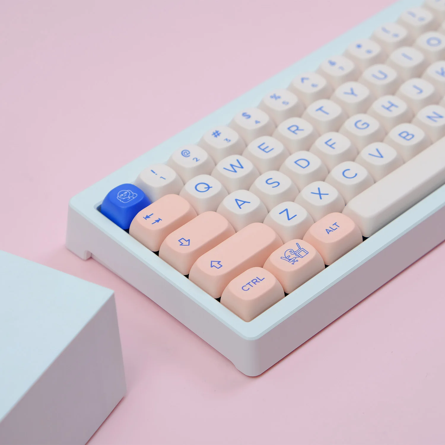125 клавиш/набор Poco Pink Dreamland, колпачки для клавиш XOA Profile PBT Dye Sub, колпачки для клавиш в стиле аниме для Cherry Mx Switch, механическая крышка для клавиатуры
