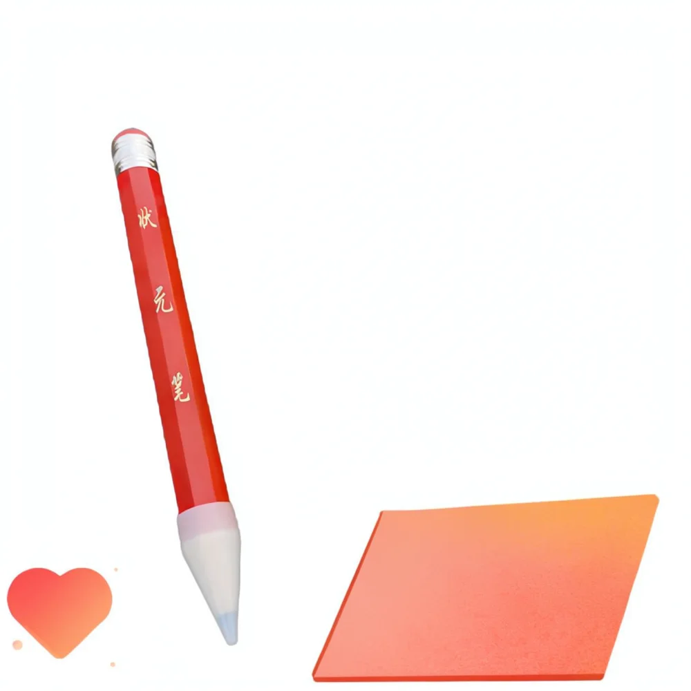 Large Wooden Pencil Novelty Writing Prop Oversized Creative Stationery Unique School Office Gift For Teachers Students