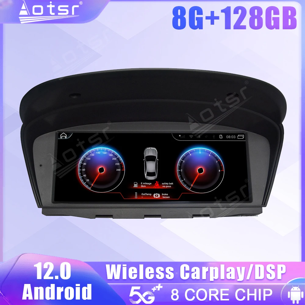 Android Screen Car Radio For BMW 5seris E60 E61 M5 6 seris E63 GPS Navigatio DSP Carplay Automotive Multimedia Stereo Head Unit