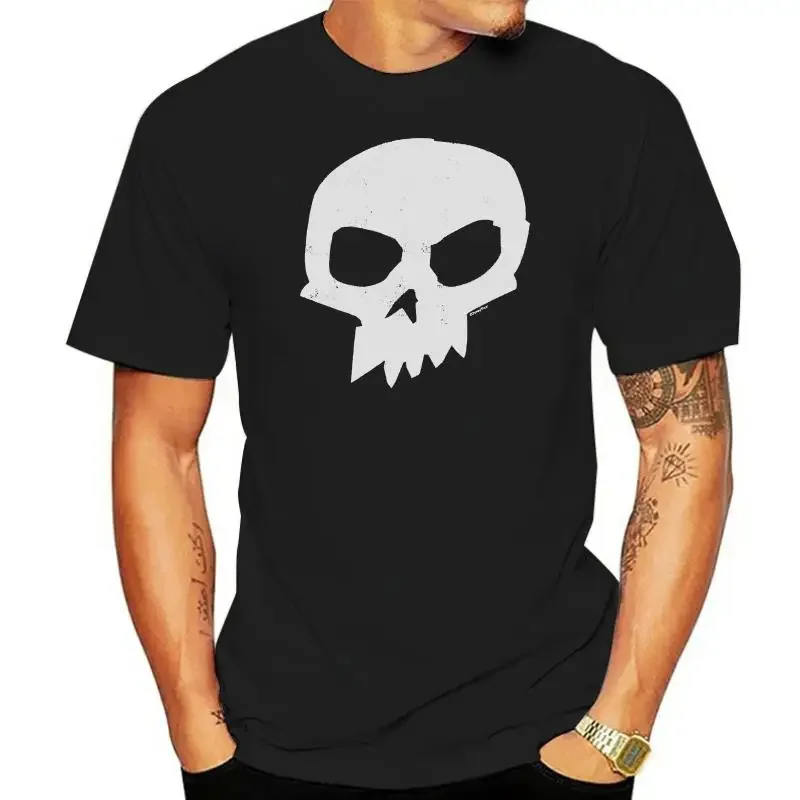 LE Toy Story Sid Distressed Skull Black Men's T-Shirt NewTops wholesale Tee custom Environtal printed Tshirt