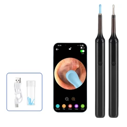Visual Ear Pick Kit Wireless HD Earwax Cleaner with Camera USB Rechargeable Endoscope Earpick Support for IOS & Android
