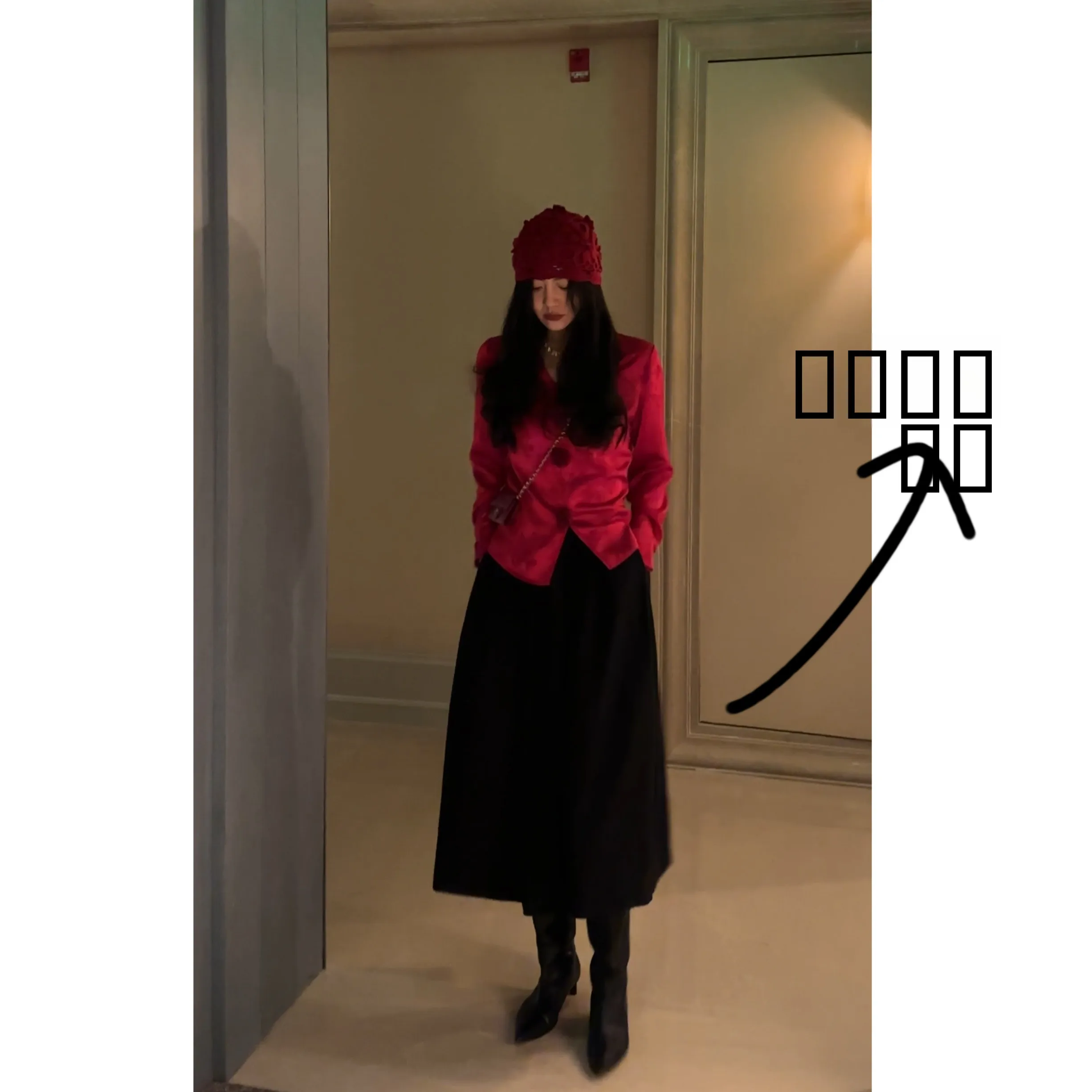 

Юбка-полусолнце NCOU Ele с высокой талией, 3D-крой, универсальная, осенне-зимняя, новая, модная, женская, полуприлегающая