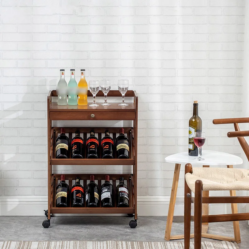 Mobili per vino da pavimento per sala da pranzo in stile europeo cassettiera moderna per Hotel Bar Wine Rack Stand Vitrina mobili per la casa